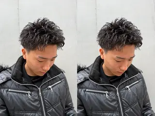 ショート パーマ メンズ シャドウパーマ/メン ズカット/だいじゅのヘアスタイル