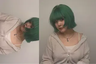 ショート カラー yuan tanakaのヘアスタイル