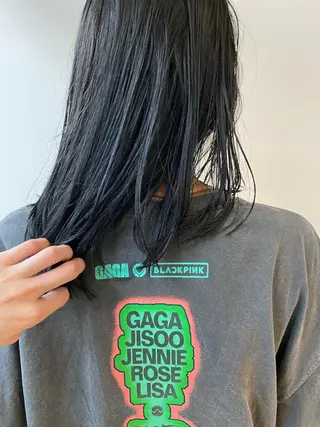 セミロング カラー yiye 青山所属・無料カットモデル募集 🌱ひょうがのヘアスタイル