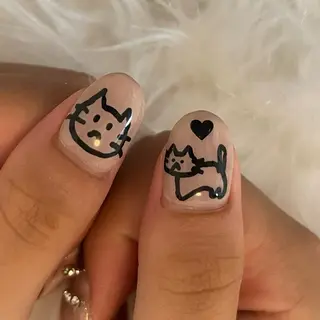 ネイル nail salon hoLLyhockのネイルデザイン