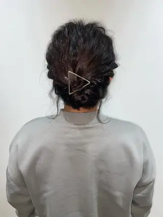 ミディアム ヘアアレンジ 🐺ウルフ/レイヤー 似合わせ‎🤍沙羅のヘアスタイル