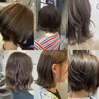 ミディアム カラー jill by gisel＿奥家のヘアスタイル