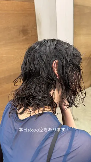 ショート パーマ パーマ/ボブ/ 神戸/豊浦翔太のヘアスタイル