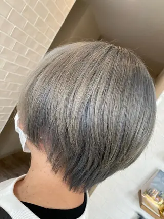 ショート カラー 國分 伸也のヘアスタイル