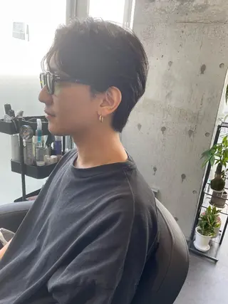 メンズ YinYang所属・川﨑 章弘のヘアスタイル