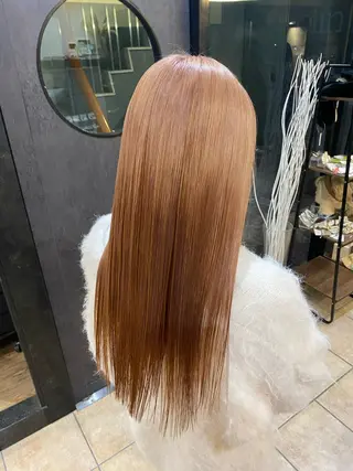 ロング カラー 西田辺/ タカスナオヤのヘアスタイル