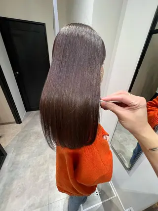 セミロング カラー Deseo 髪質改善 店長🫧ダイトのヘアスタイル