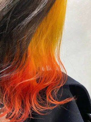 セミロング カラー パーマ ヘアアレンジ 年間1500人担当 代表　南一路のヘアスタイル