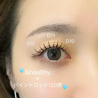 マツエク・マツパ eyenail Lilyのマツエク・マツパデザイン