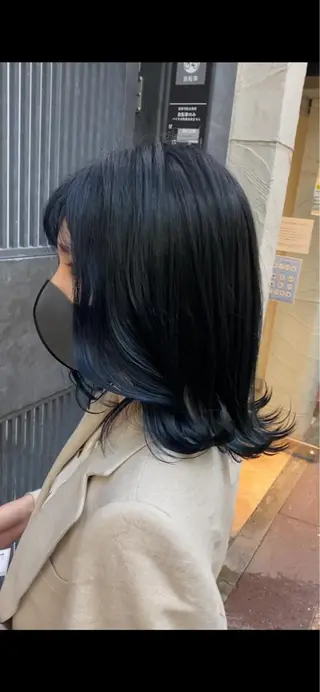 ショート カラー AMI Hair  supply所属・髪質改善カラー 韓国風レイヤーのヘアスタイル