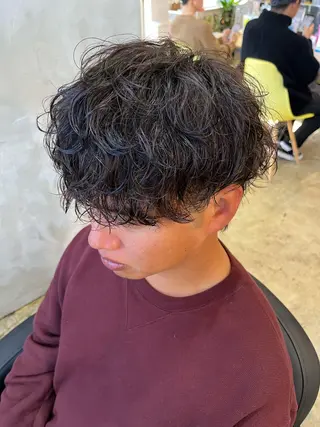 パーマ メンズ 🌀rooomen/ 龍之介/メンズサロンのヘアスタイル