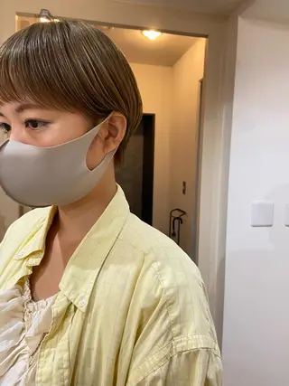 ショート SALT WATER  恵比寿所属・SALTWATER AYARIのヘアスタイル