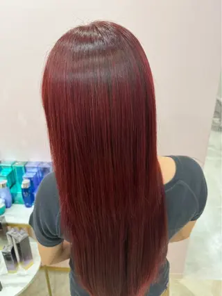 ロング カラー 鈴村 桃花のヘアスタイル