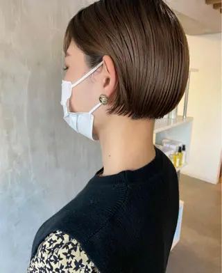 ショート カラー ヘアアレンジ stylist/蛯谷 珠里のヘアスタイル