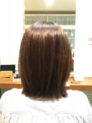 ミディアム 川村 綾のヘアスタイル