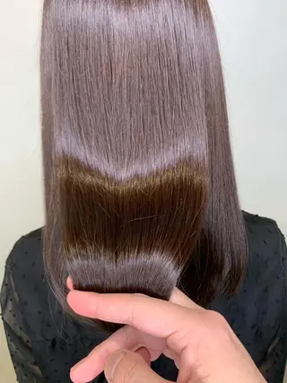 ロング Lee 甲子園のヘアスタイル