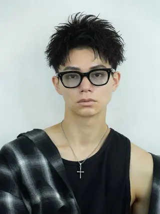 ショート パーマ メンズ 11.12月限定割引 fifth前比嘉💥のヘアスタイル