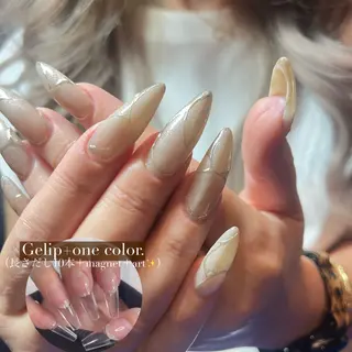 ロング kurogi nanakaのネイルデザイン