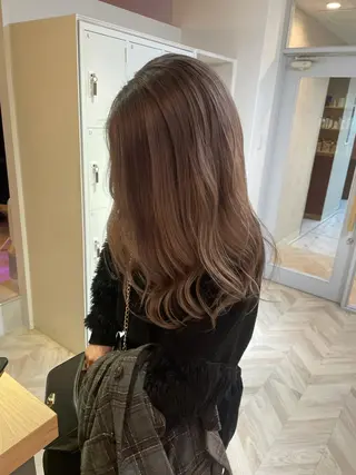 カラー yohaku所属・yohaku misakiのヘアスタイル