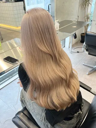 ロング カラー ブリーチカラー募集中 /Riku🪴のヘアスタイル