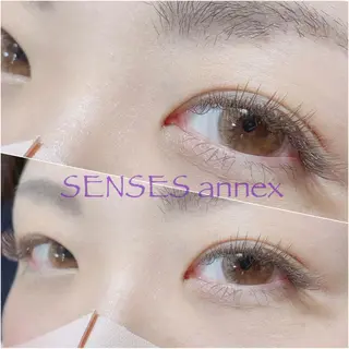 マツエク・マツパ SENSES_ WAKAのマツエク・マツパデザイン