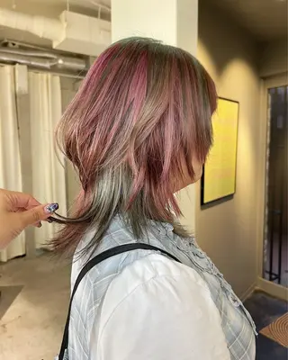 ロング カラー haco＋所属・圧倒的デザイン力 店長🎨RENAのヘアスタイル