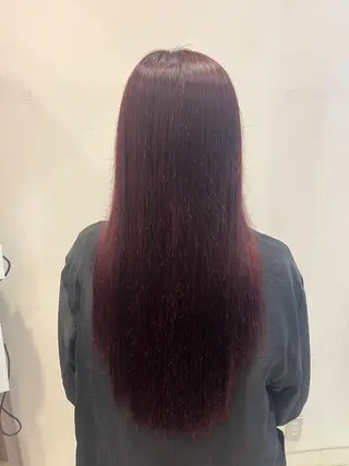 ロング カラー 中條 あまねのヘアスタイル