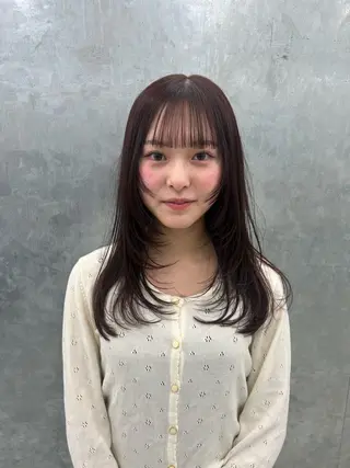 ロング カラー BASSA池袋 Rera/レイヤーのヘアスタイル