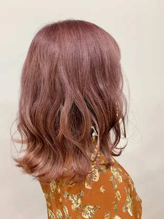 ミディアム カラー ViaLa Hair 🌈すずきたくむ✂︎のヘアスタイル