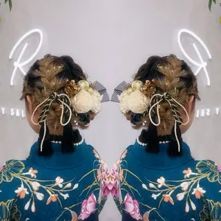 ヘアアレンジ 秋葉原コットン所属・ヘアセット 🤍AIRA🤍のヘアスタイル