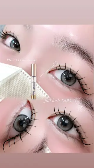 マツエク・マツパ ♡🎀束感まつげ/ rua🎀♡のマツエク・マツパデザイン