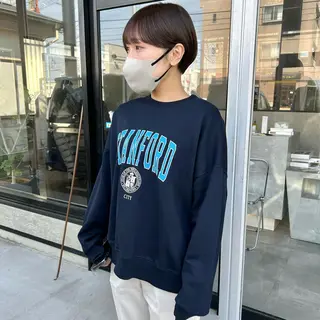 ショート カラー mood tatemachiのヘアスタイル