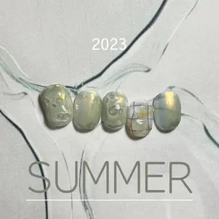 ネイル フリーランス¨̮⃝ ネイリストOKADAのネイルデザイン