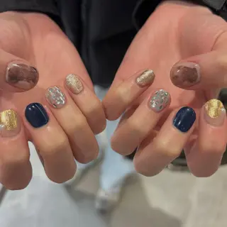 ネイル YURIN 𓈒ㅤׂ 𝜗𝜚のネイルデザイン