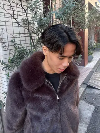 パーマ メンズ ボブ/メンズ/パーマ /Tamakiのヘアスタイル