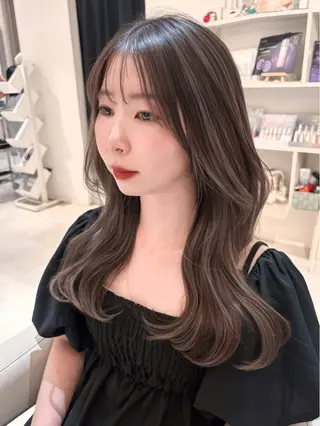 ロング 小顔カット/レイヤー 【WiLL】加藤のヘアスタイル