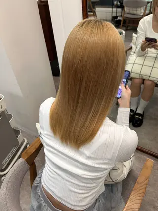 セミロング YUZA grow hair所属・Luca/ルカ 🫐のヘアスタイル