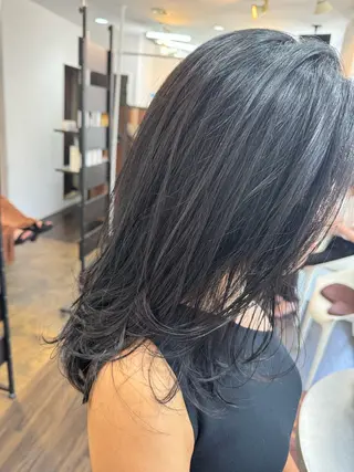 ロング 美髪髪質改善✨ 店長 天城由香のヘアスタイル