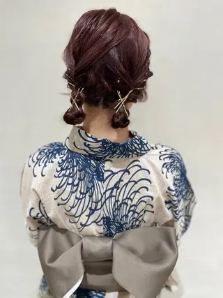 ヘアアレンジ 横田 まおのヘアスタイル