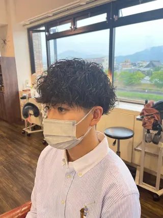 ショート パーマ メンズ メンズスタイル /メンズパーマ/須藤のヘアスタイル