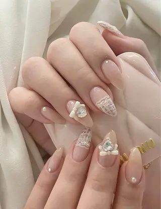 ネイル Hina 池袋 長だしチップ専門店のネイルデザイン