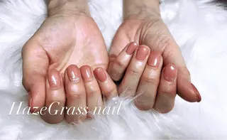 ショート HazeGrass NAILのネイルデザイン