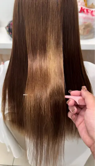 ロング 髪質改善／透明感 NAKAIEのヘアスタイル