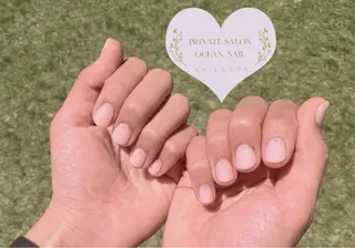 ショート ネイル プライベートサロン oceannailのネイルデザイン