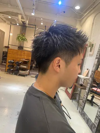 ショート メンズ 谷九/天王寺/上本町 /似合わせ/北川響のヘアスタイル