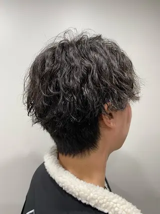 パーマ 【coco.】hair所属・カジカワサキ/髪質 改善/クロスパーマのヘアスタイル