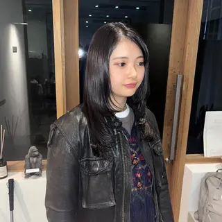 ロング Wカラー🐾 ハルナのヘアスタイル