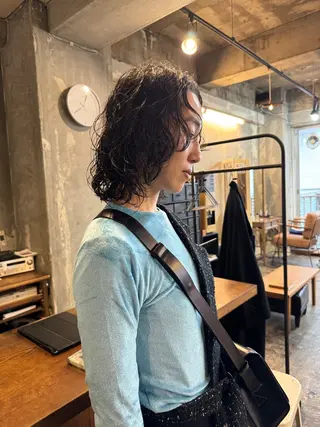 ミディアム パーマ ANNABEL所属・kawai Asukaのヘアスタイル