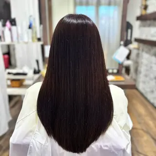 ロング しばた ゆらのヘアスタイル