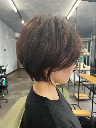 ショート カラー 〜tie.hairsalon所属・〜tiehair 小幡のヘアスタイル